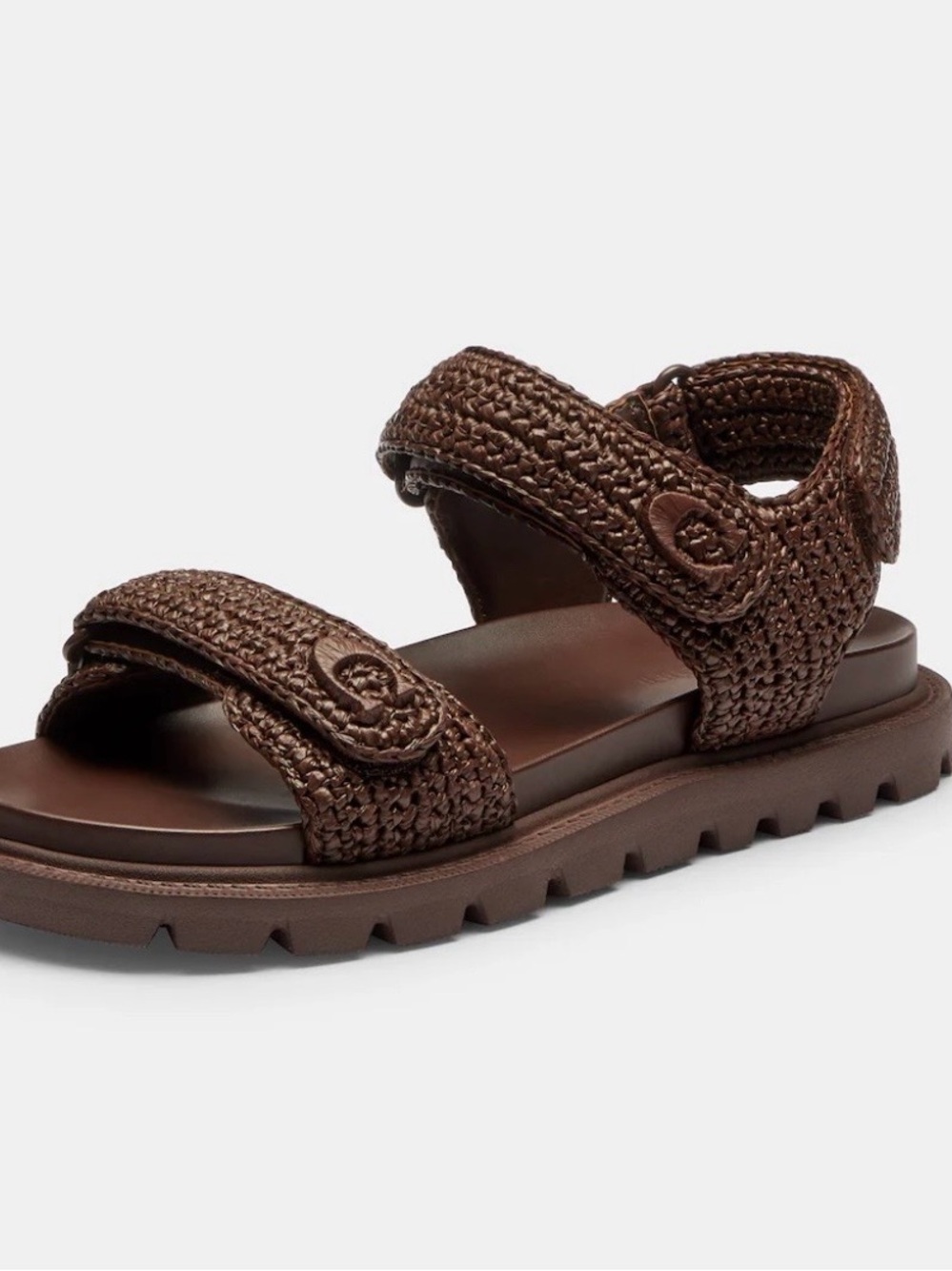 COACH BRYNN
RAFFIA SANDALS - Picture 7 of 8